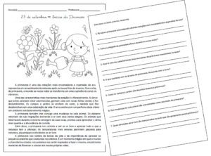 Leitura + Interpretação Primavera