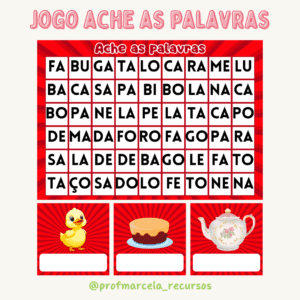 Jogo ache as palavras
