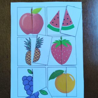 Metade das frutas