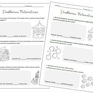 Problemas Matemáticos 1º ano