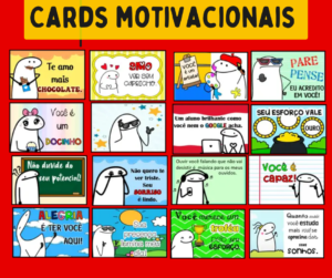 Cards motivacionais Florks