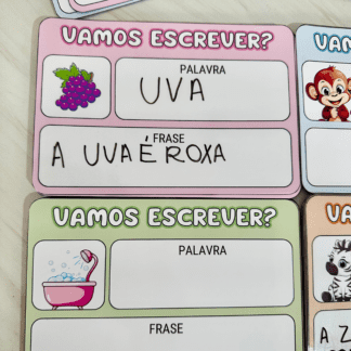Vamos escrever?