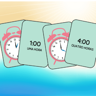 FLASHCARD DAS HORAS