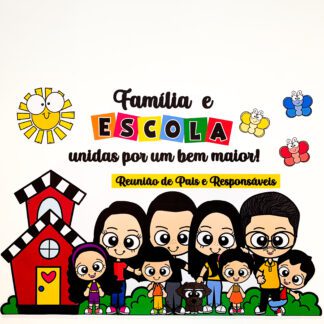 Painel Reunião Pais e Responsáveis