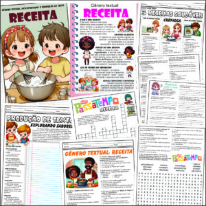 Receita: Gênero Textual, interpretação de texto e produção textual