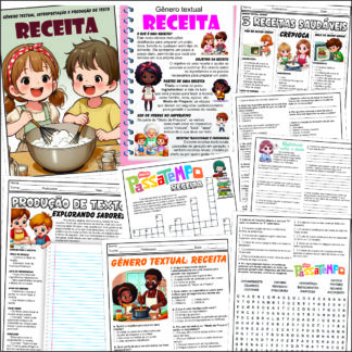 Receita: Gênero Textual, interpretação de texto e produção textual