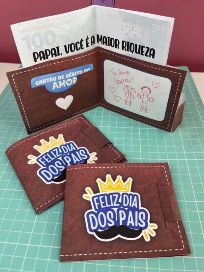 ARQUIVO - LEMBRANCINHA CARTEIRA PARA O DIA DOS PAIS
