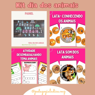 KIT DIA DOS ANIMAIS