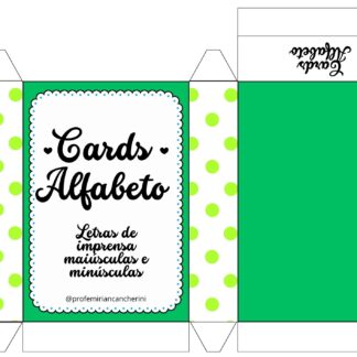 Cards - Alfabeto pontilhado