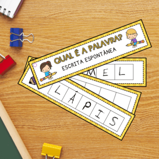 ESCRITA ESPONTÂNEA QUAL É A PALAVRA
