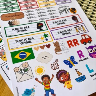 KIT ADESIVOS PLANO DE AULA + INCENTIVOS (NOVEMBRO)