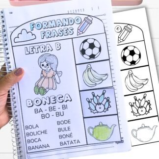 Frases Interativas Sílabas Simples de A a Z