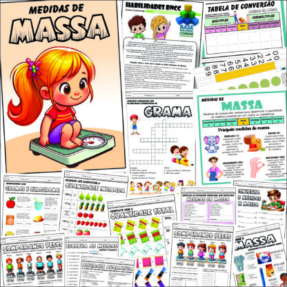 ⚖️ Pacote de Atividades sobre Medidas de massa