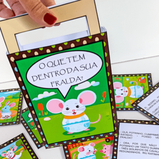 O que tem dentro da sua fralda? palitoches