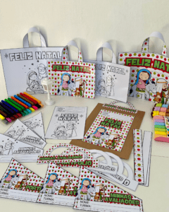 Kit Capas de Atividades tema Natal Cristão. II