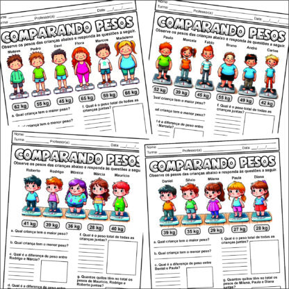 ⚖️ Pacote de Atividades sobre Medidas de massa - Image 5