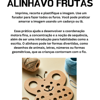 ALINHAVO FRUTAS