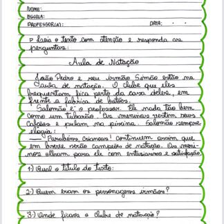 Alfabetizando com a letra cursiva