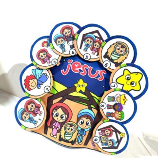 Luva de História "Assim Nasceu Jesus" 🌟