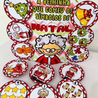 A velhinha que comeu os símbolos de Natal