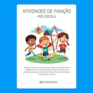 Conjunto de atividades Pré/Alfabetização