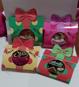 Lembrancinhas Caixinhas de Natal