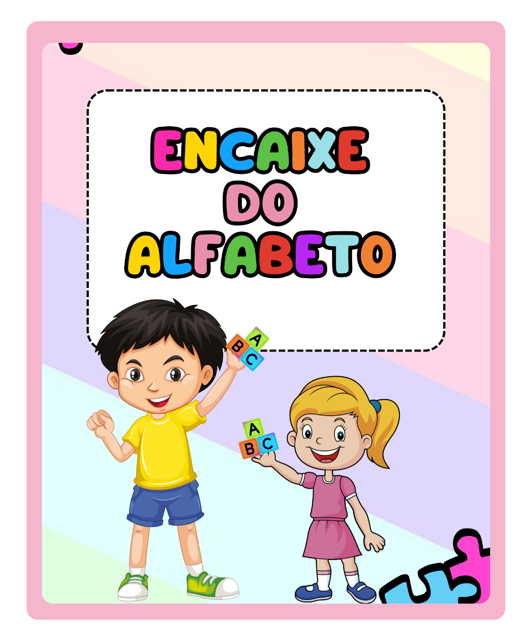 encaixe do alfabeto