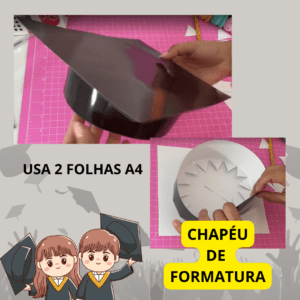 CHAPÉU DE FORMATURA