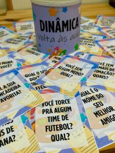Dinâmica Volta às Aulas