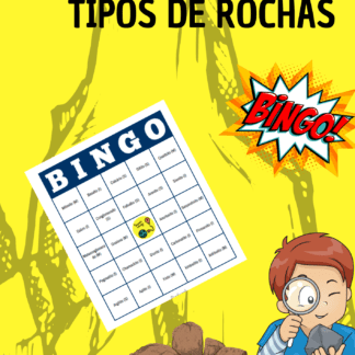 Bingo Tipos de Rochas