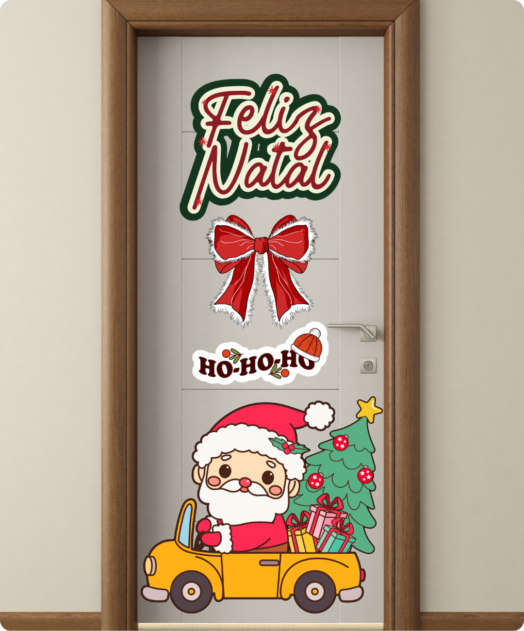"painel de porta tema Natal" "painel de porta Natal para imprimir" "decoração de porta tema Natal" "materiais para profes"