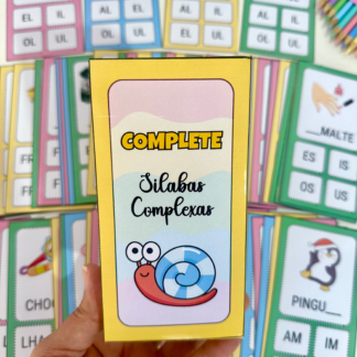 COMPLETE COM SILABAS COMPLEXAS