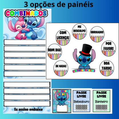 DECORAÇÃO SALA DE AULA STITCH - Image 9