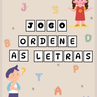 Jogo: Ordene as letras