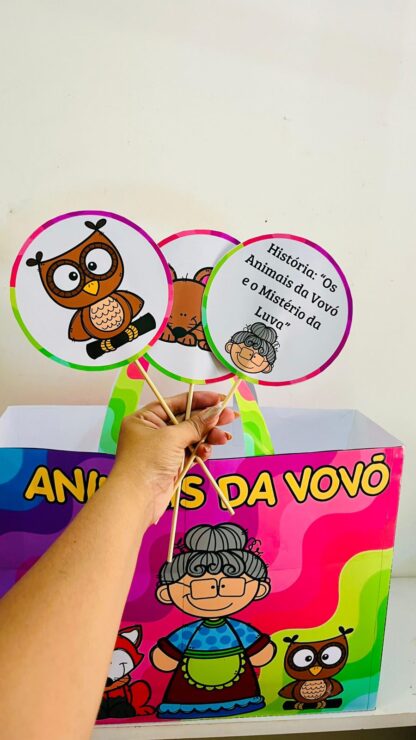 Sacolinha da Leitura - Os Animais da Vovó