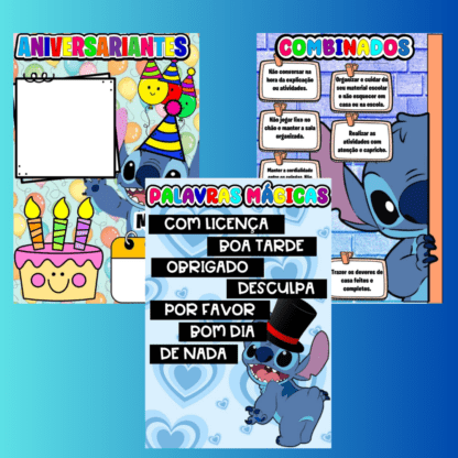 DECORAÇÃO SALA DE AULA STITCH - Image 8