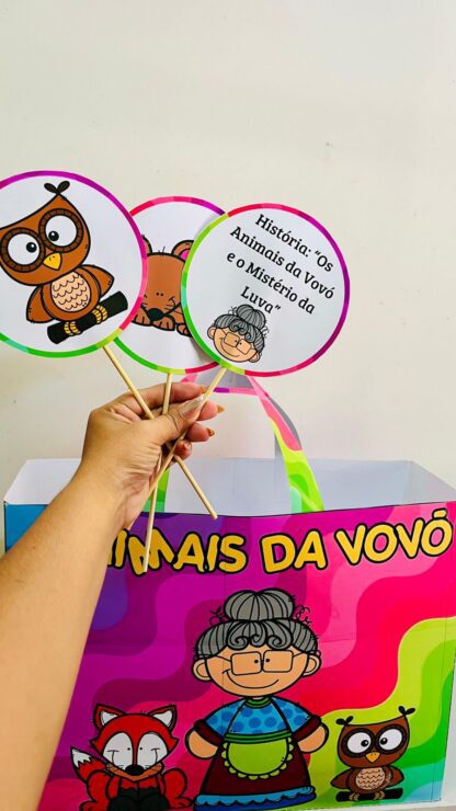 Sacolinha da Leitura - Os Animais da Vovó - Image 2