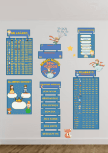 Kit decoração de sala- Tema pequeno Príncipe