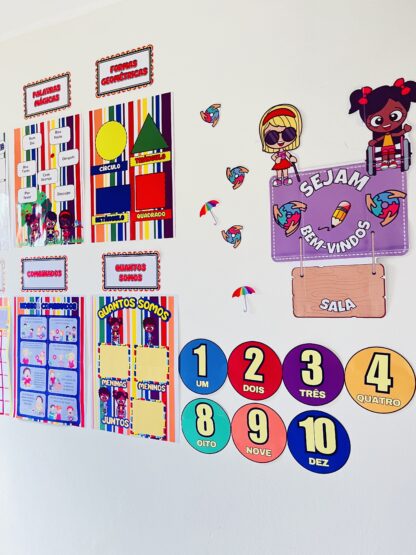 Kit Ornamentação para Sala de Aula Educação Especial