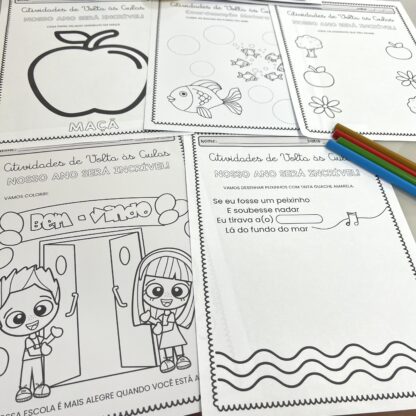 BLOCO DE ATIVIDADES PARA ED. INFANTIL ✏️ - Image 4