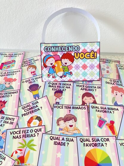 Dinâmica Volta às aulas "Conhecendo você"