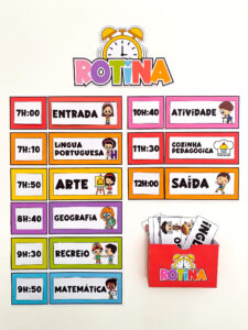 Quadro Rotina Fundamental 1