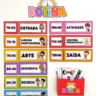 Quadro Rotina Fundamental 1