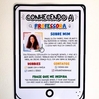 Tablet da Professora