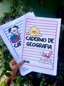 Capas para abertura de caderno