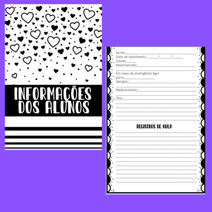 planner preto e branco 2025 - Image 4