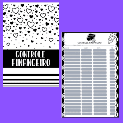 planner preto e branco 2025 - Image 9