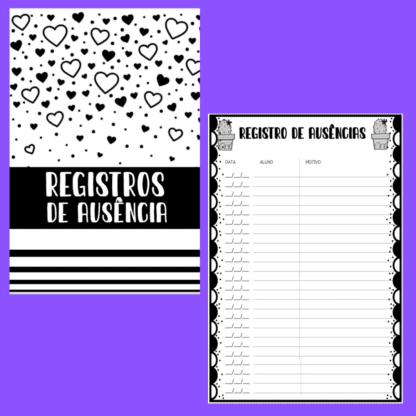 planner preto e branco 2025 - Image 14