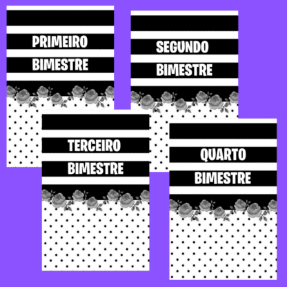 planner preto e branco 2025 - Image 15