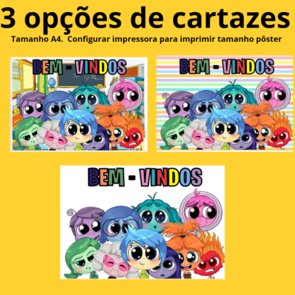 decoração sala de aula Divertidamente - Image 2